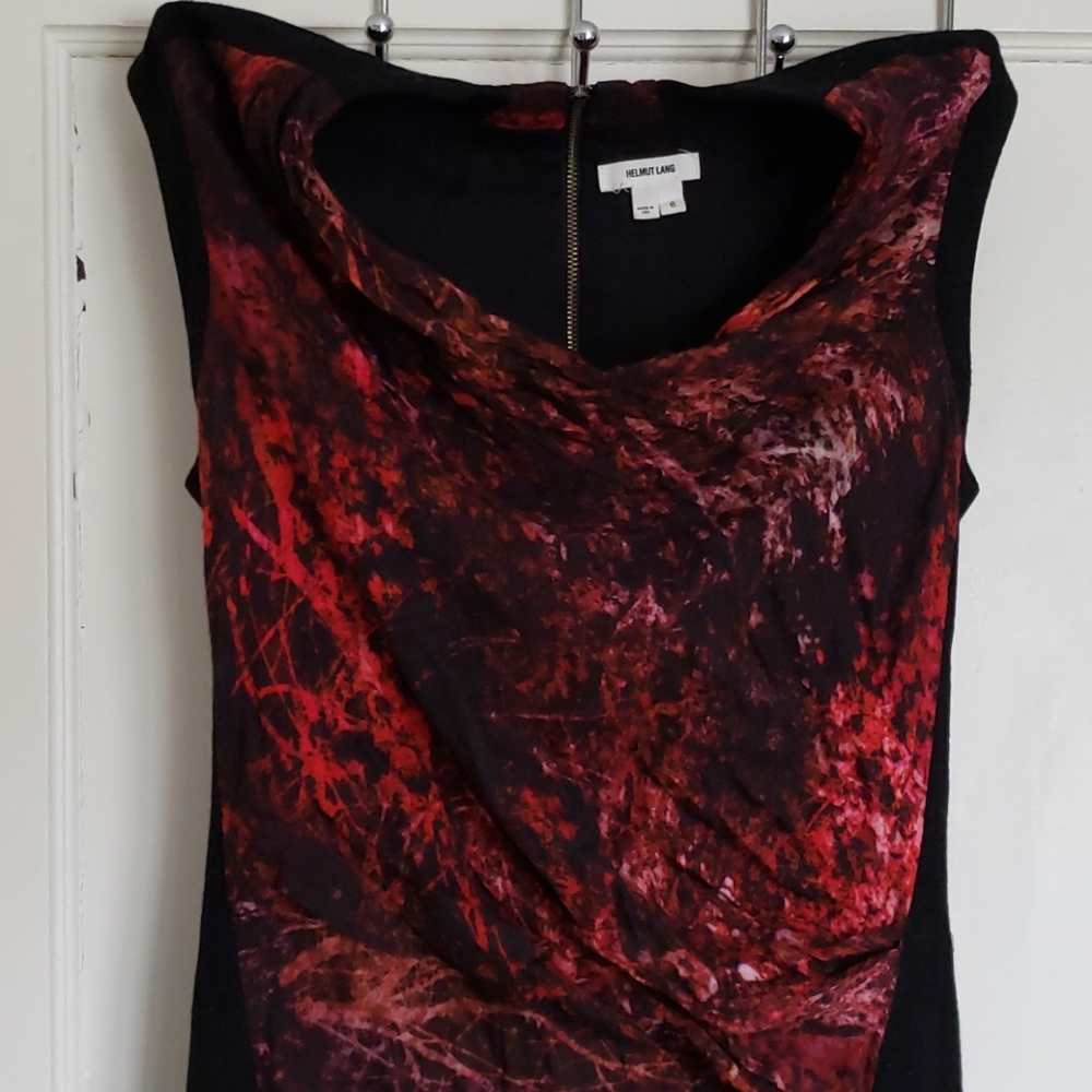 Helmut Lang Ruched Dress